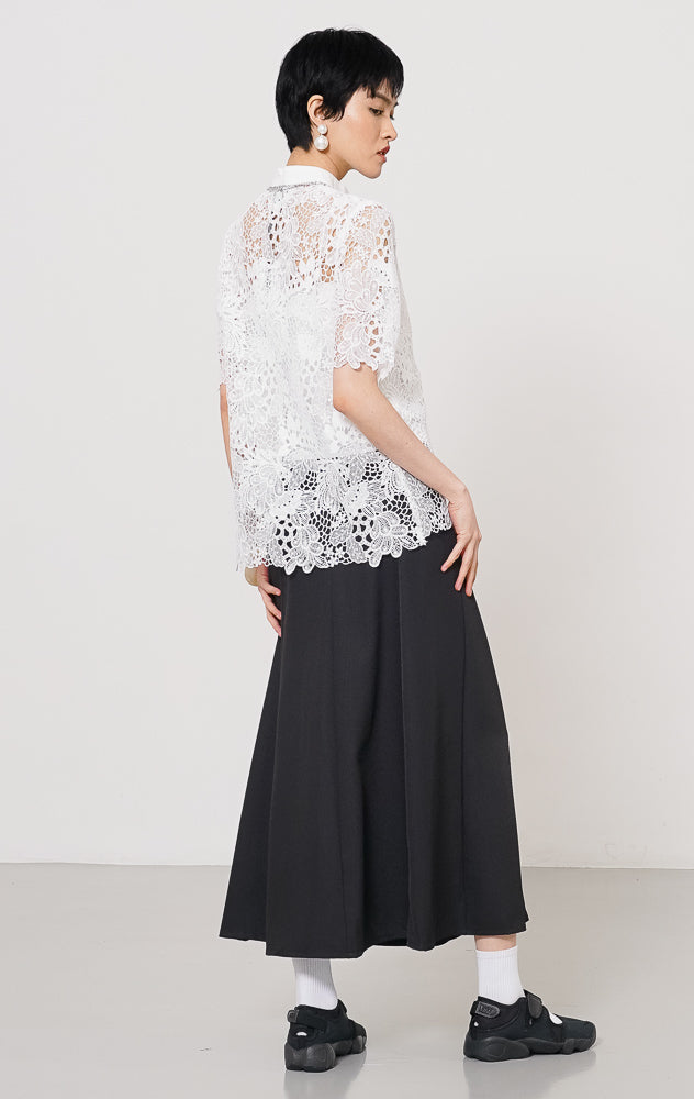 Calendula Top White