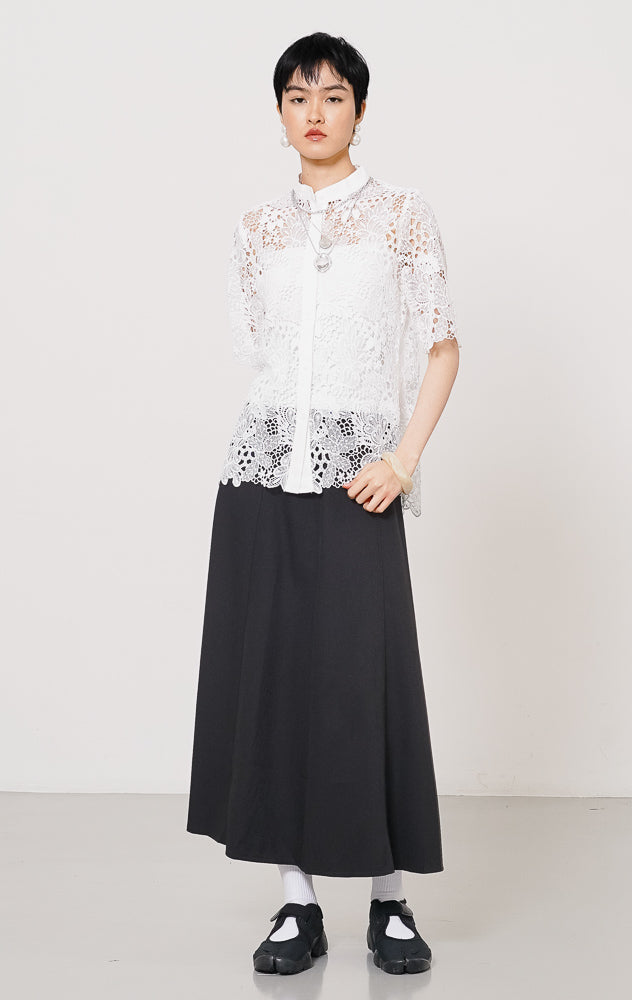 Calendula Top White