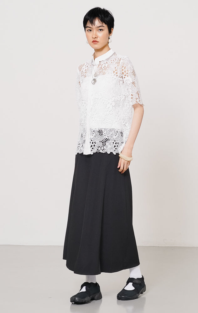 Calendula Top White