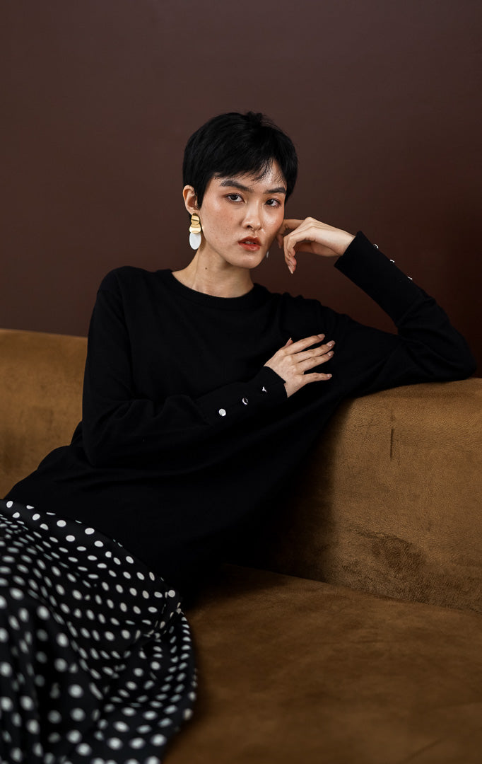Gamora Top Black