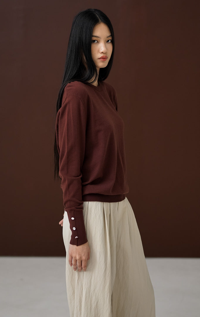 Gamora Top Dark Brown