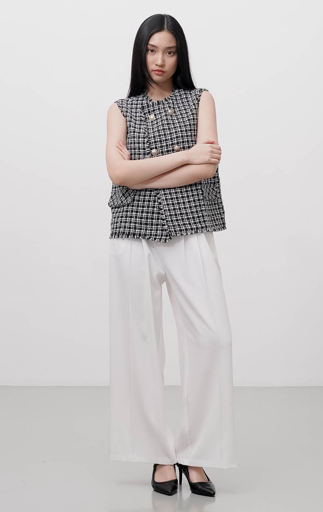 Maude Vest Black