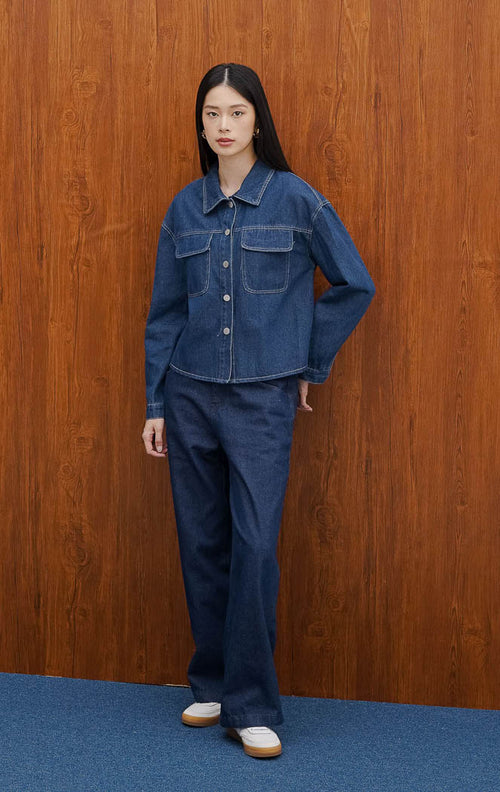 Elxina Jackets Denim