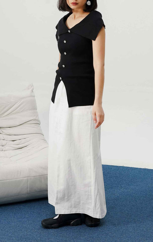 Mckenzie Knit Top Black