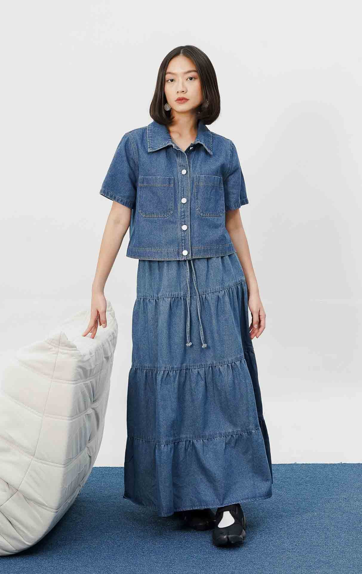 Eleene Top Denim