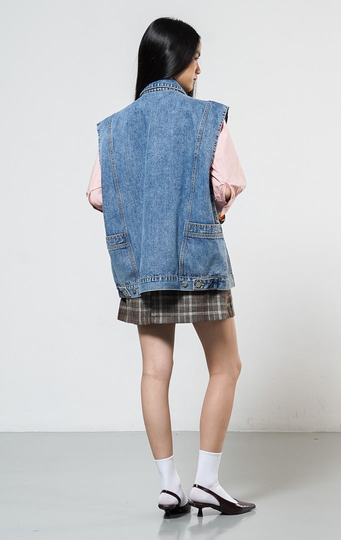 Deloula Vest Denim