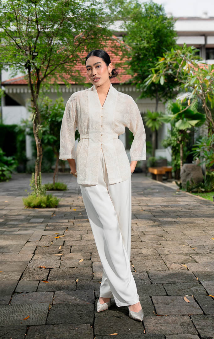 EID Aliyah Top Ivory