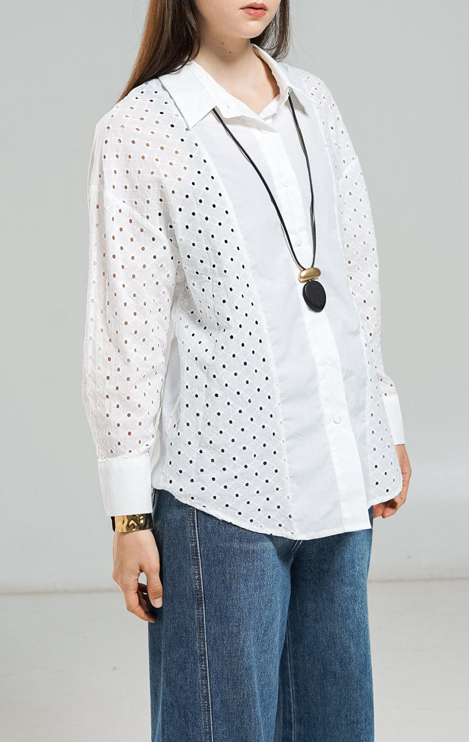 Lilina Top White