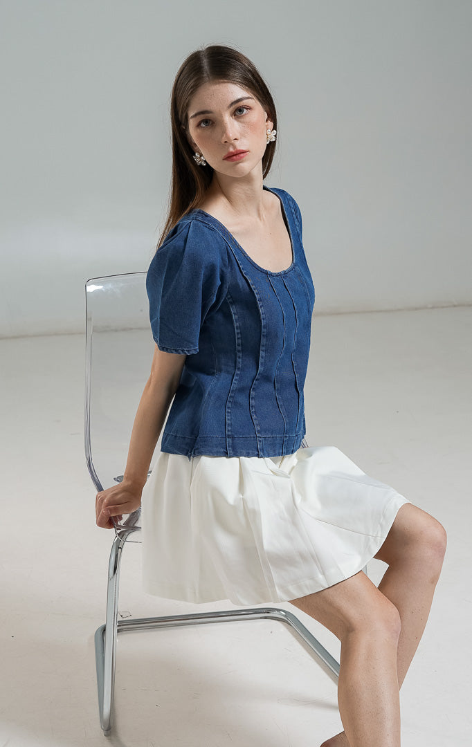 Snowdrop Top Denim