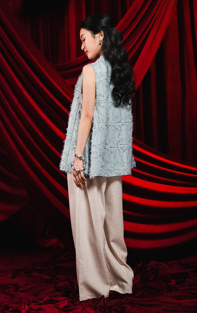 CNY Dandelion Vest Blue