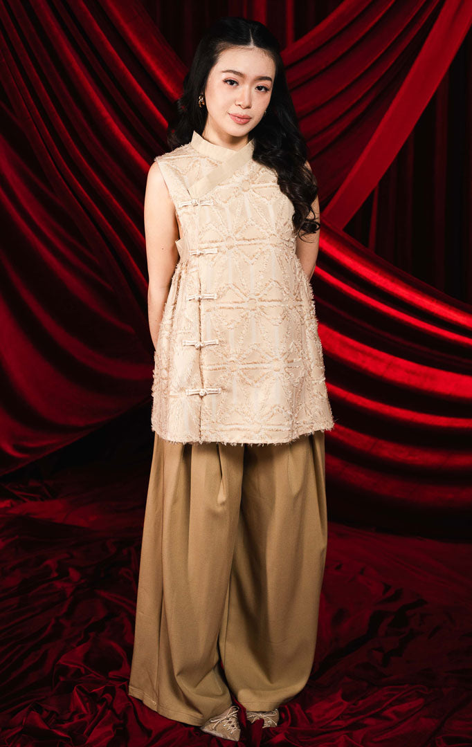 CNY Dandelion Vest Khaki