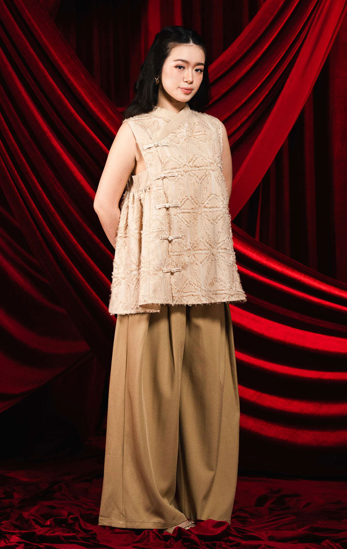 CNY Dandelion Vest Khaki