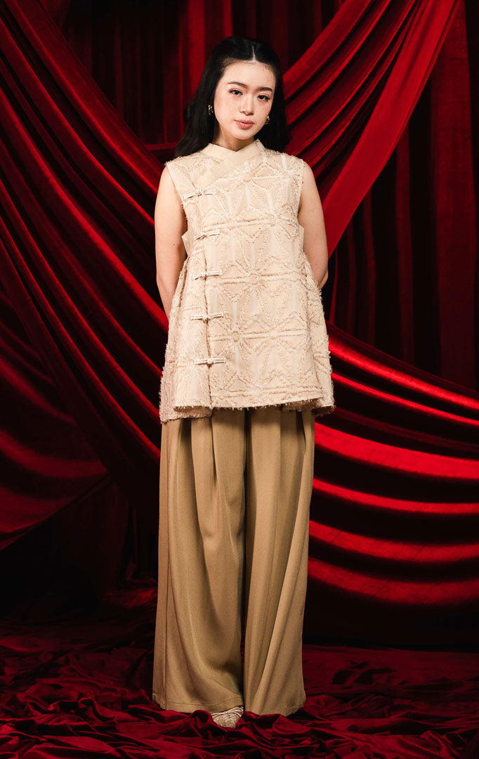 CNY Dandelion Vest Khaki