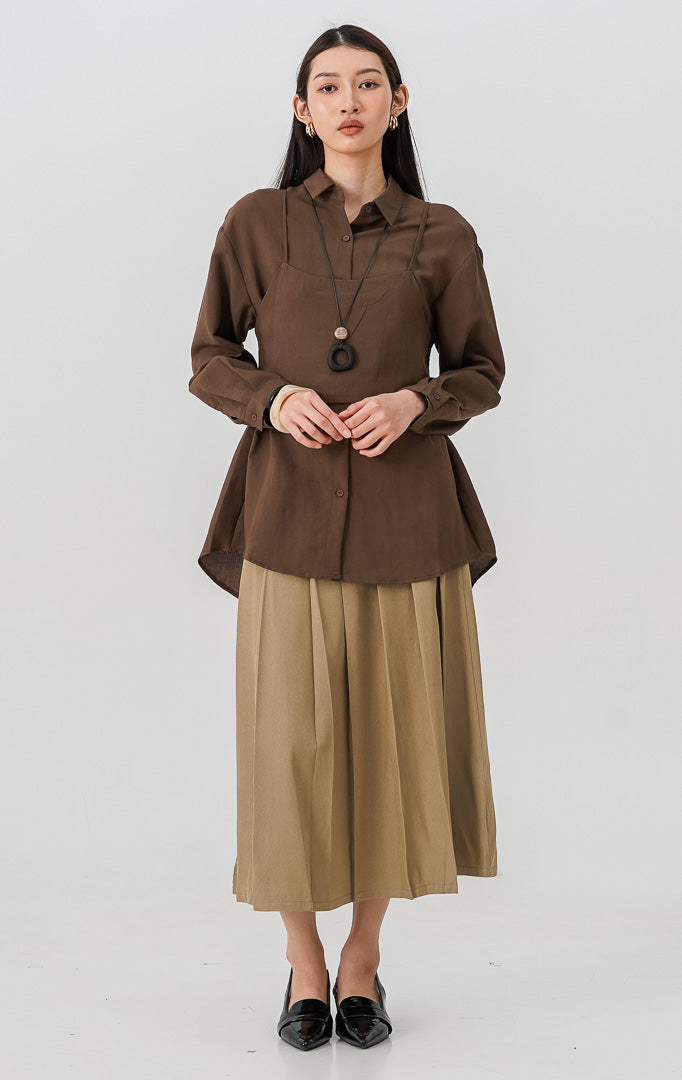 Irani Top Brown