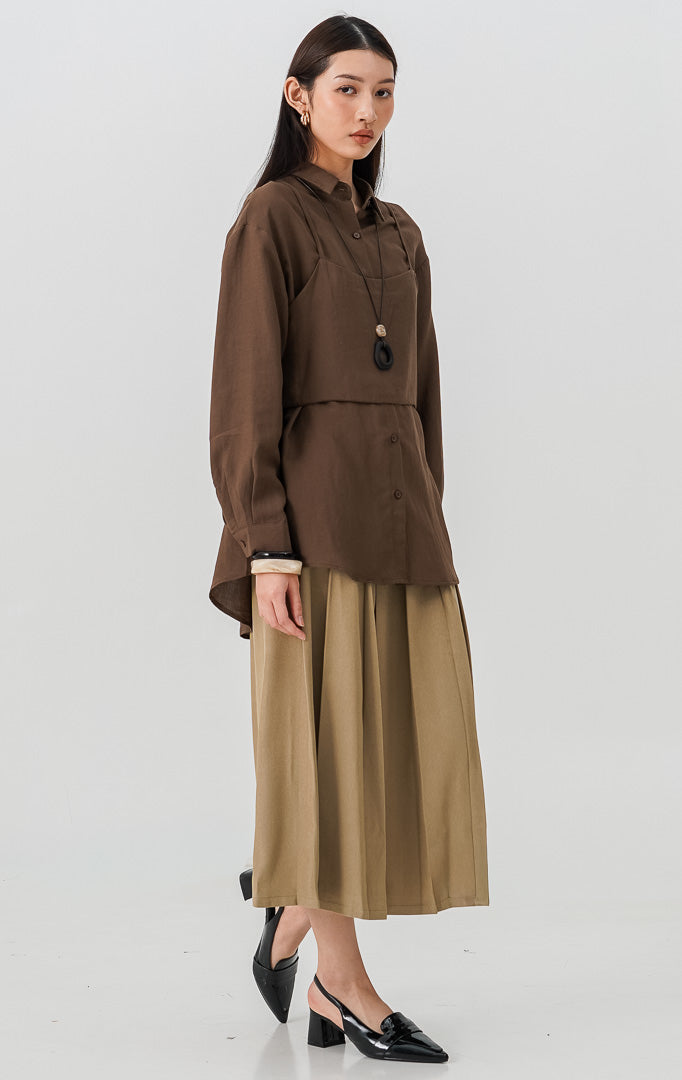 Irani Top Brown