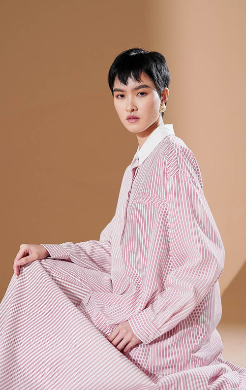 Anette Top Pink Striped