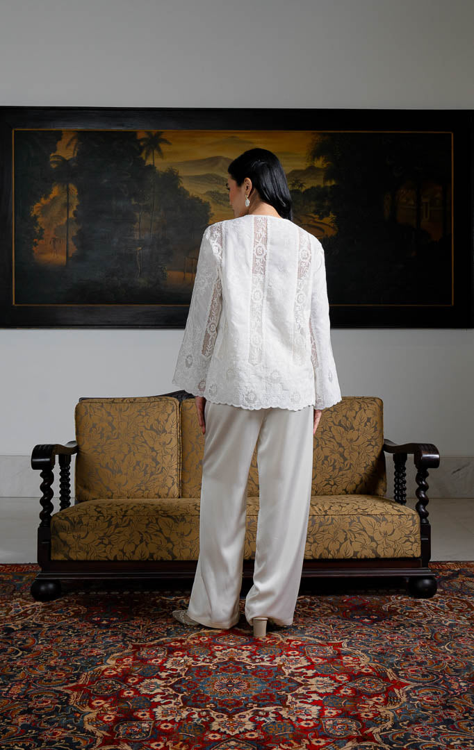 EID Qonita Top White