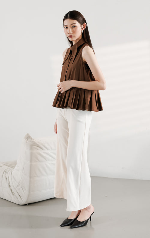 Avielle Top Brown