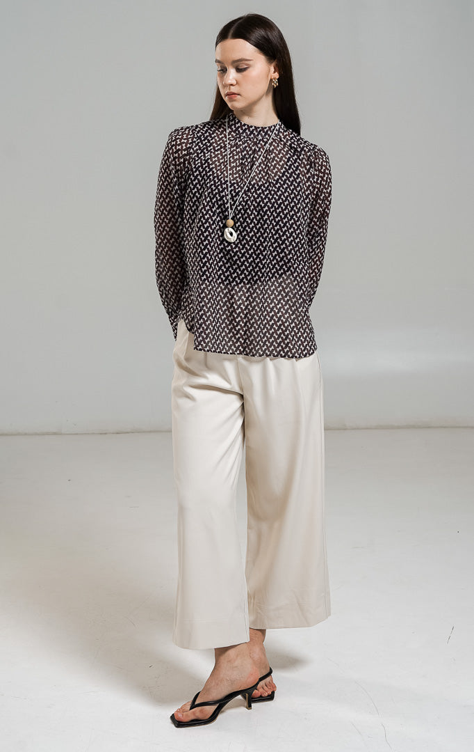 Reynara Top Dark Brown