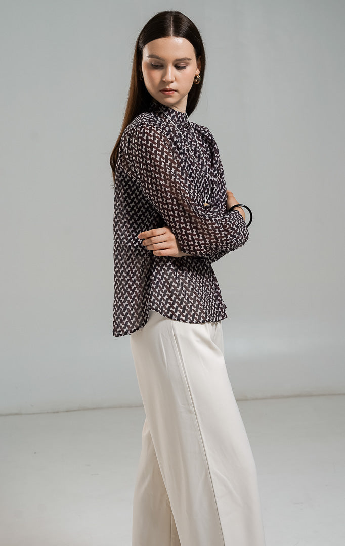 Reynara Top Dark Brown