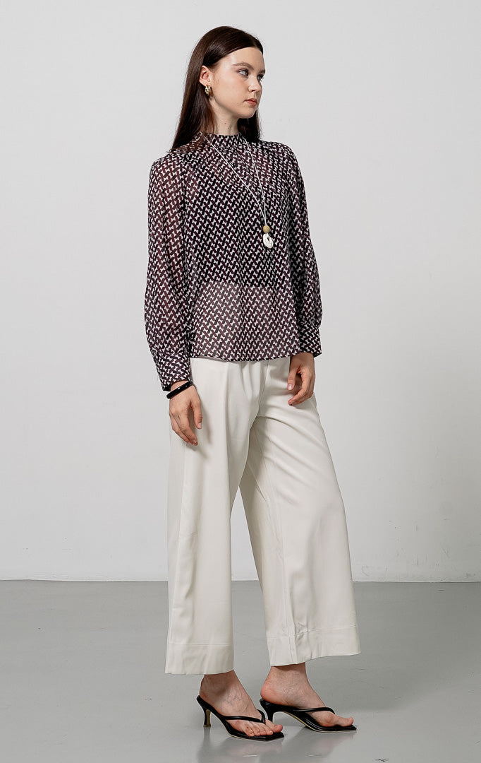 Reynara Top Dark Brown