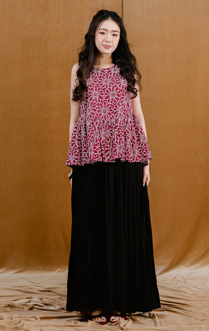 CNY Marigold Top Red