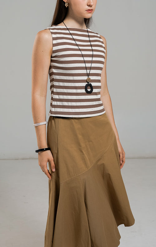 Kuri Top Brown