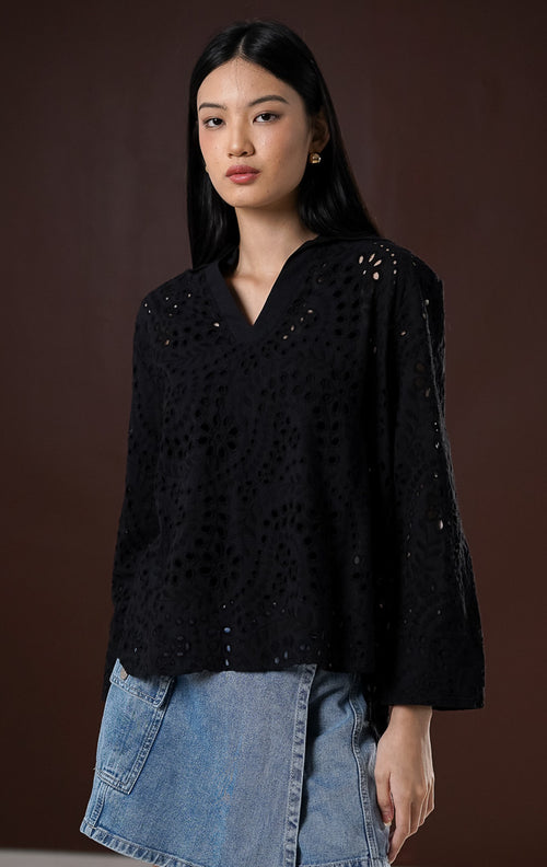 Venise Top Black
