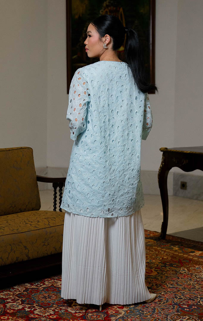 EID Latifa Top Blue