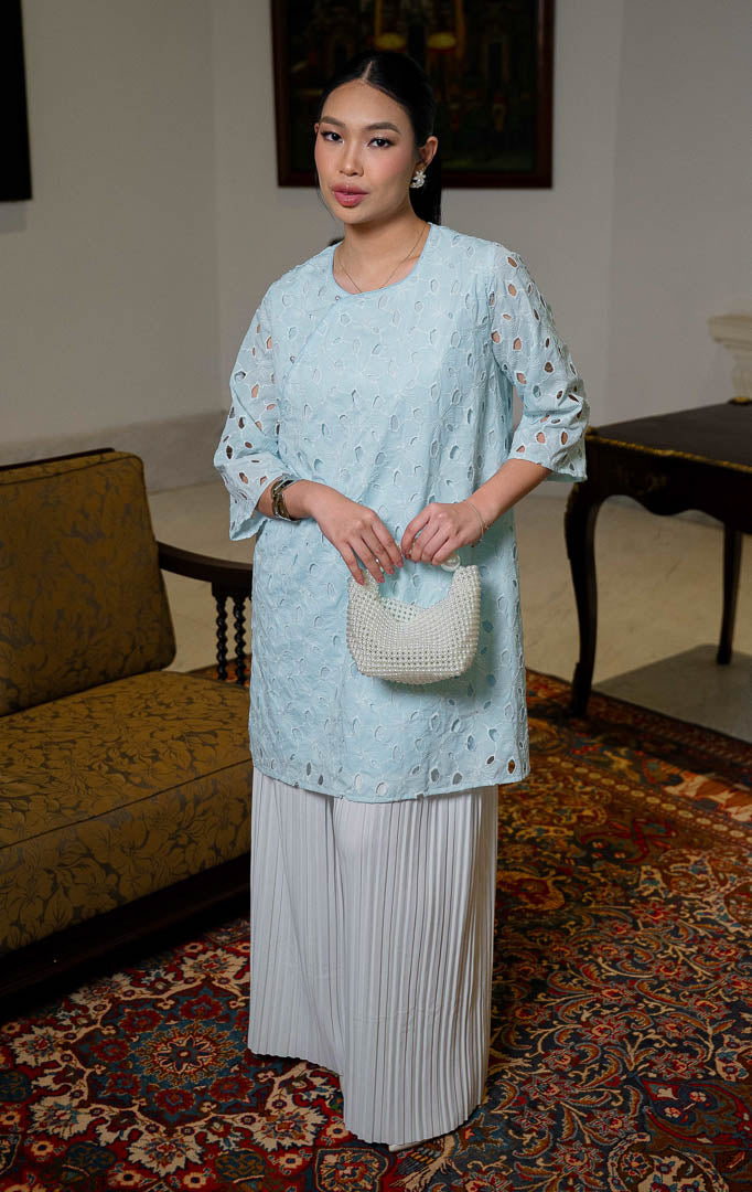 EID Latifa Top Blue