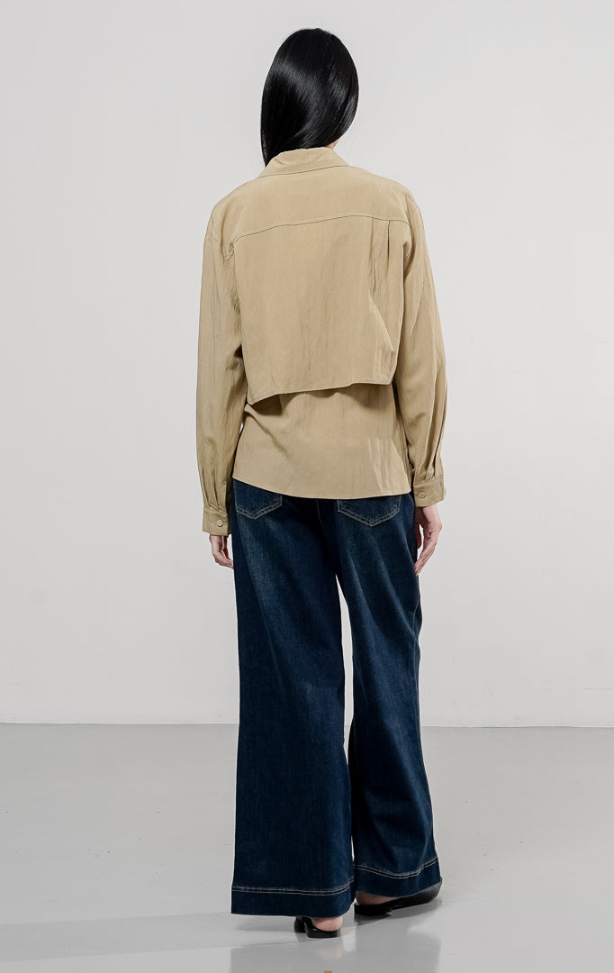 Megara Top Khaki