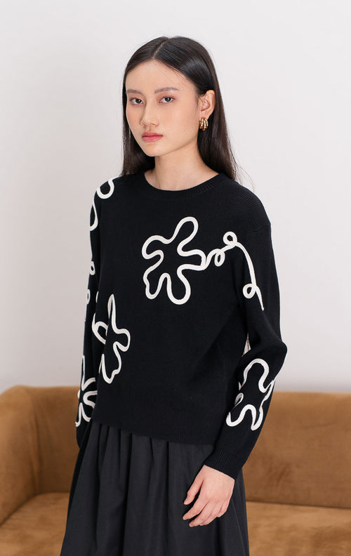 Naura Sweater Black