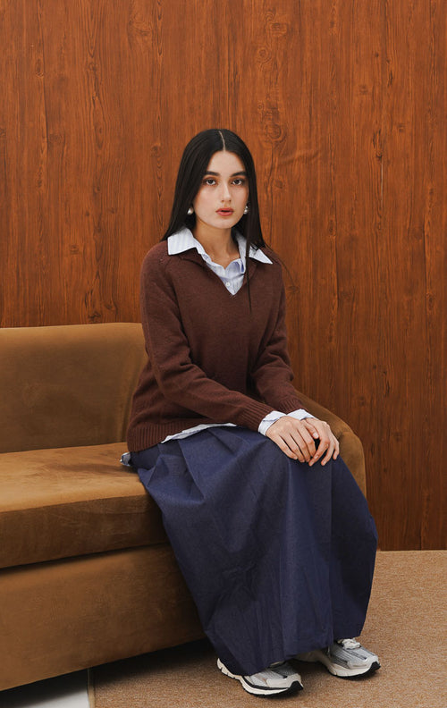 Simone Sweater Brown