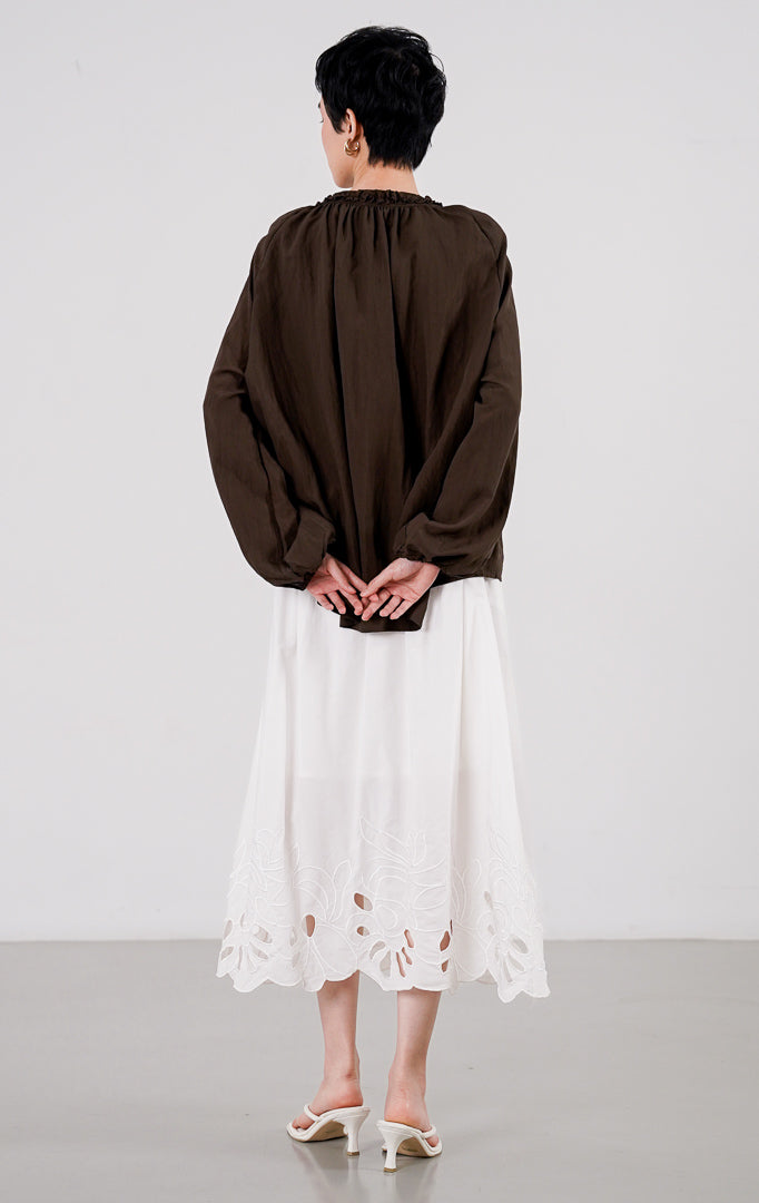 Eloise Top Dark Brown