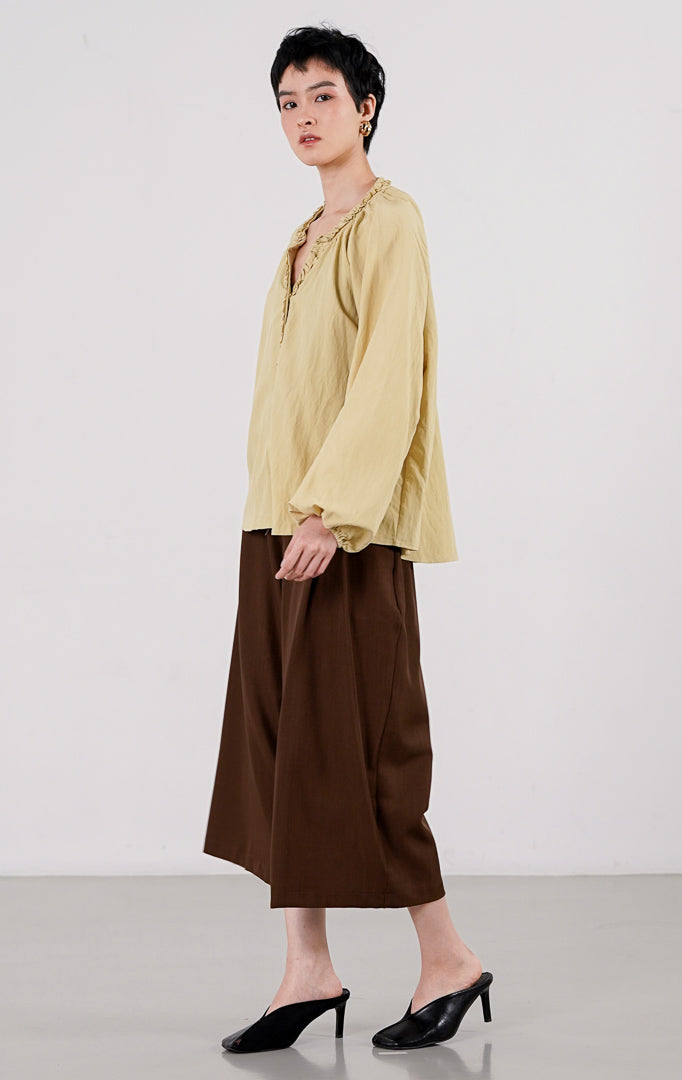 Eloise Top Khaki
