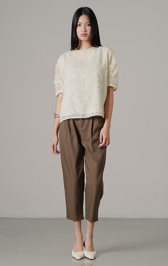 Kallani Top Ivory