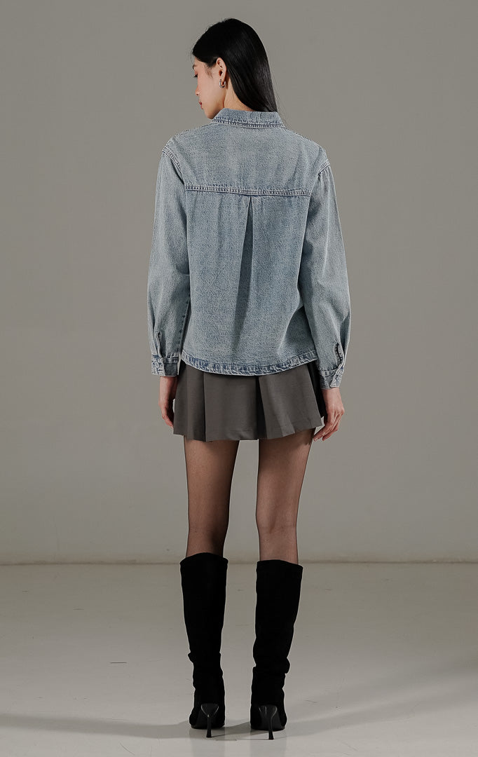 Elyse Top Denim