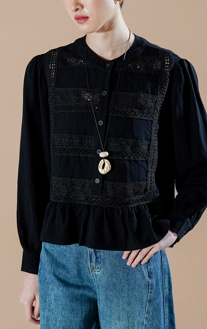 Eliot Top Black