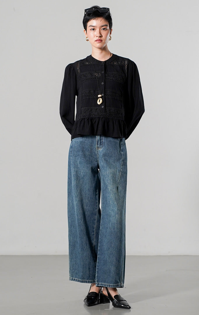 Eliot Top Black