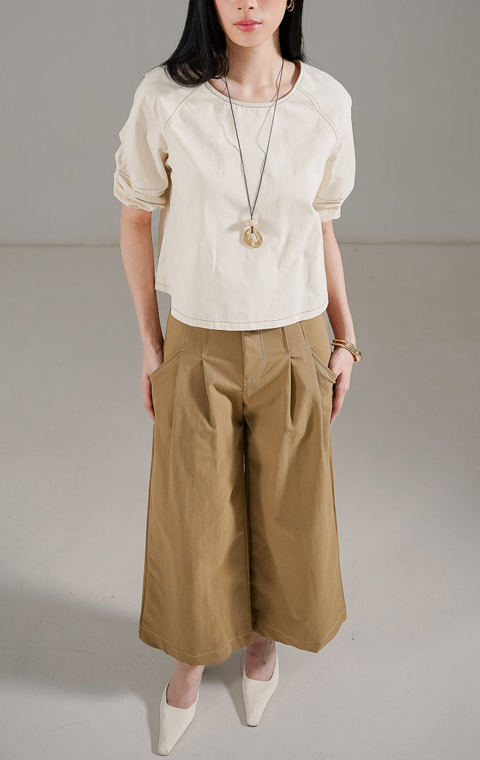Quincy Top Ivory