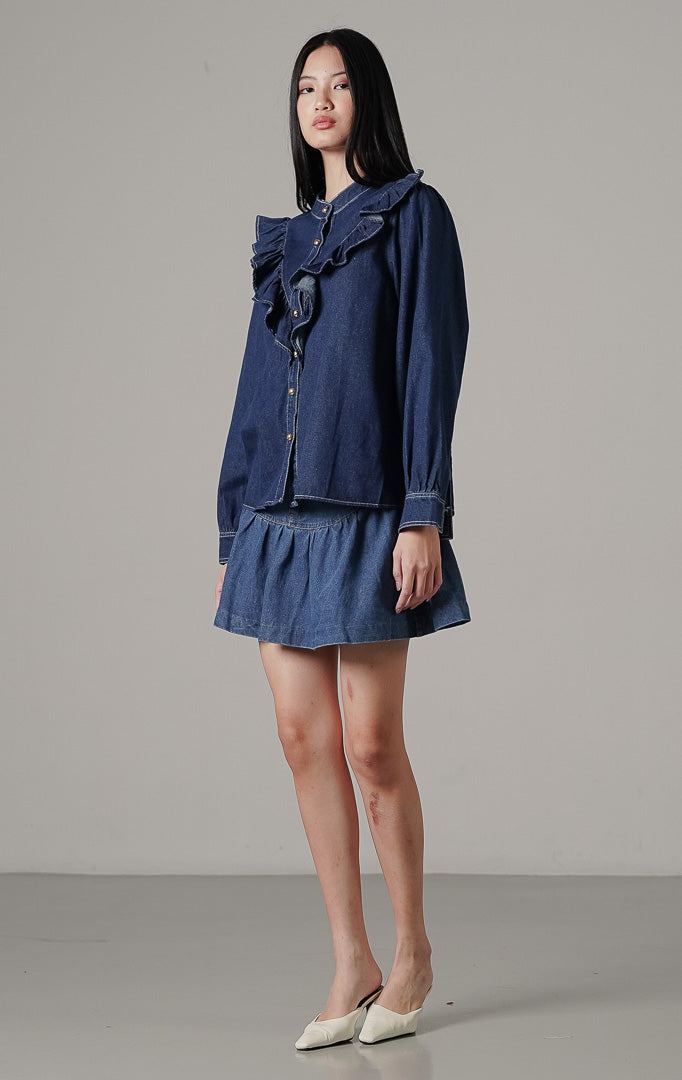 Sylvain Top Dark Denim