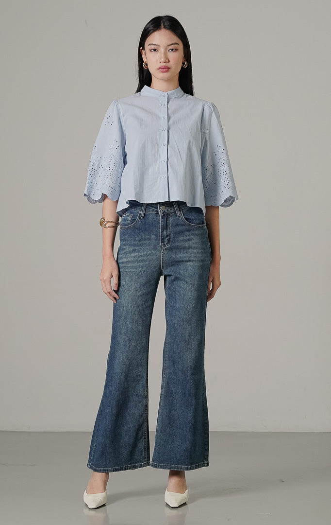 Rochelle Top Light Blue