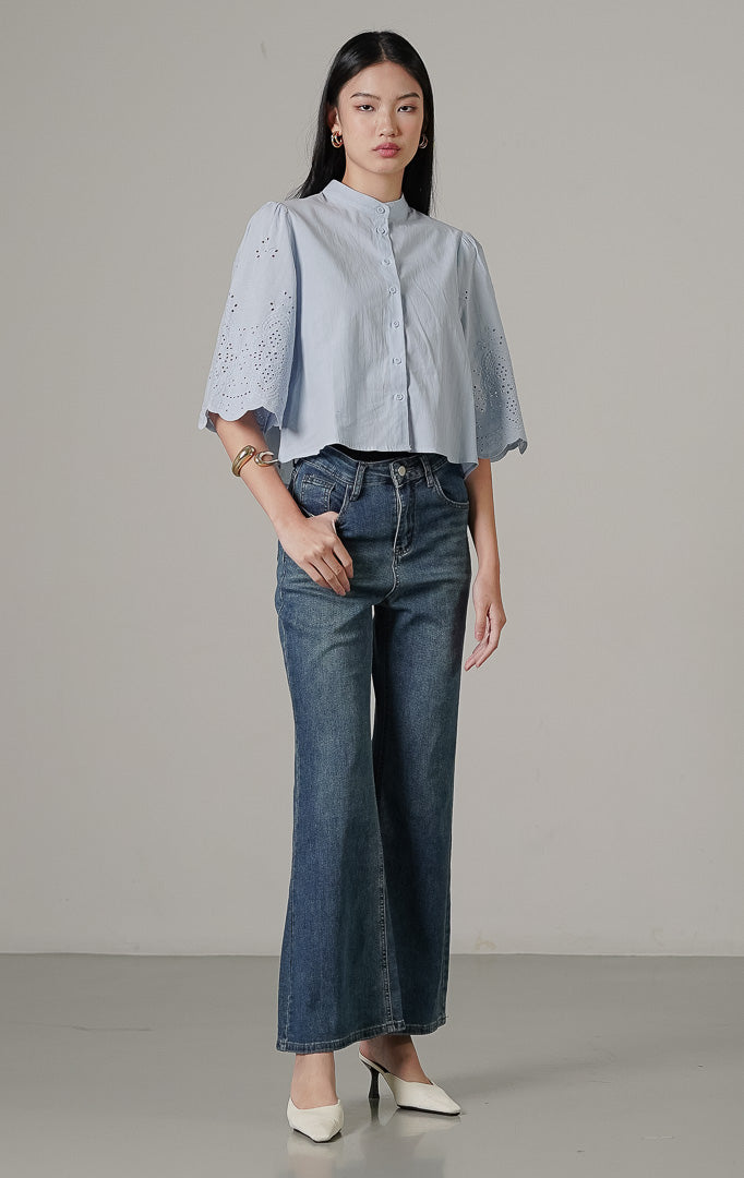 Rochelle Top Light Blue