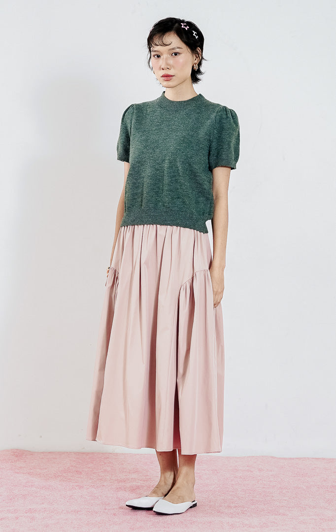 Jaeyun Top Dark Green