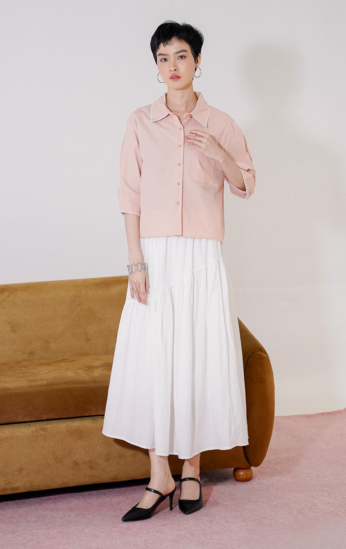 Venus Top Dusty Pink