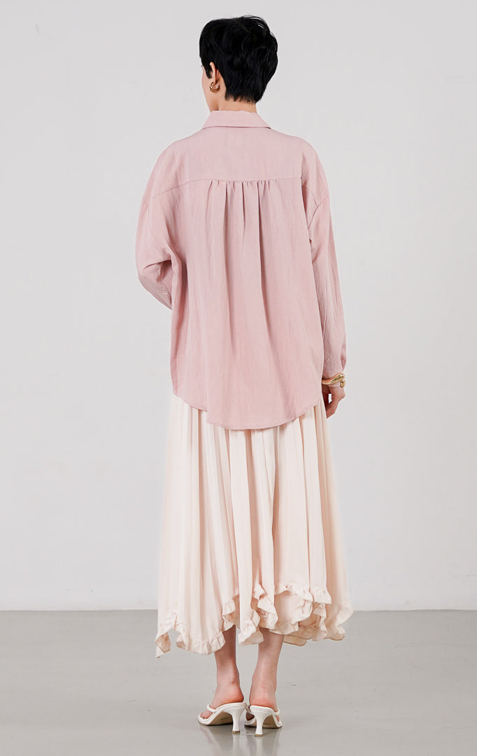 Caelia Top Dusty Pink