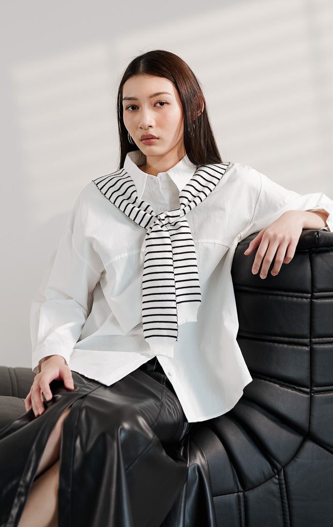 Krystal Top White
