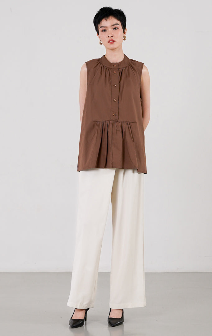 Lirien Top Dark Brown