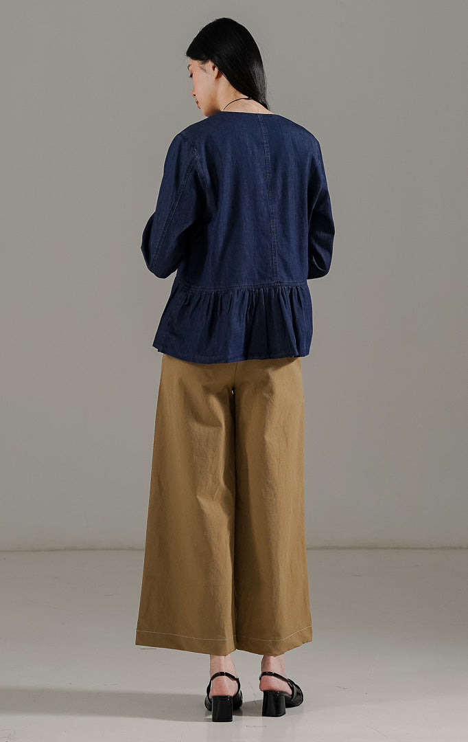 Deliana Top Indigo