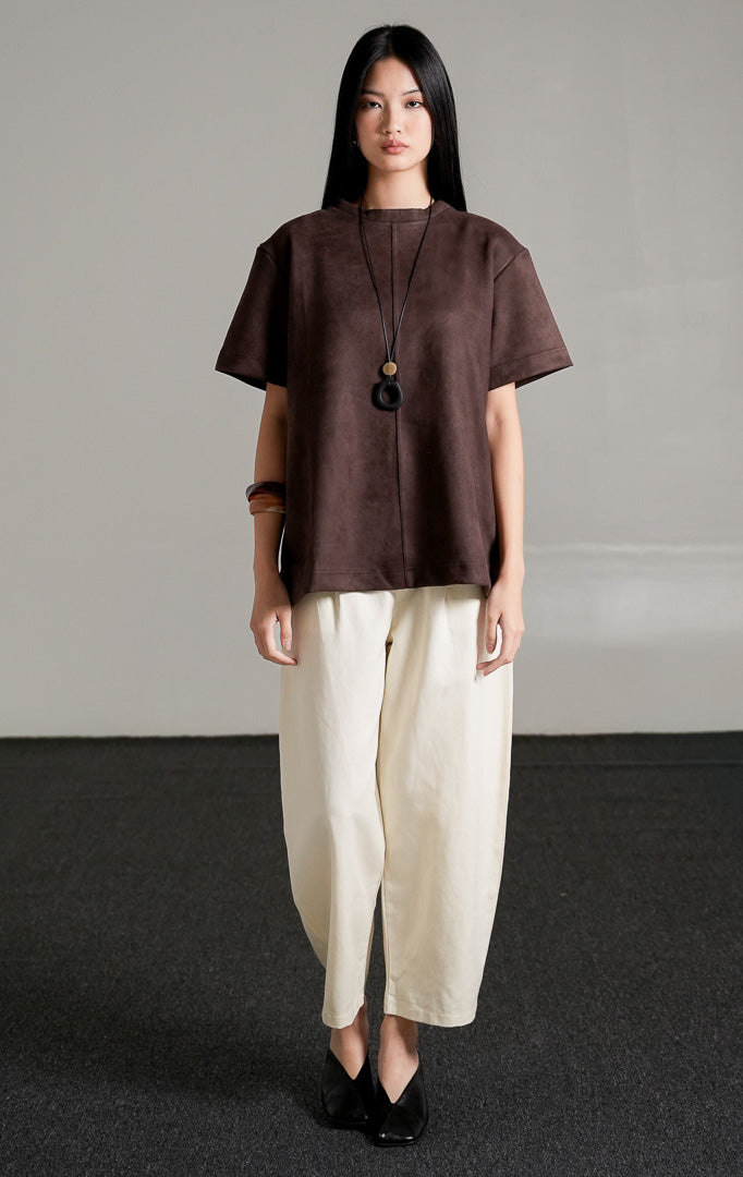 Callidora Top Dark Brown